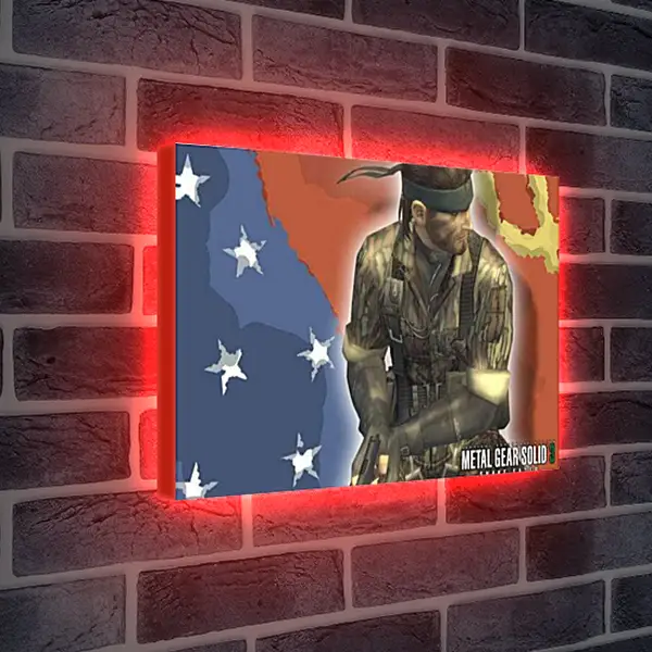 Лайтбокс световая панель - Metal Gear