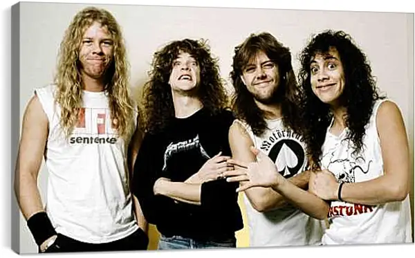 Постер на подрамнике - Металлика. Metallica