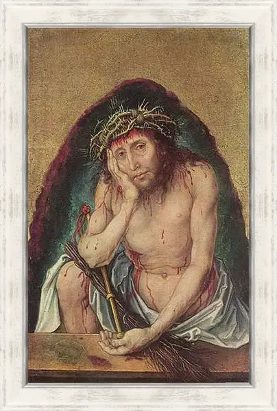 Картина в раме - Ecce Homo. Эссе хомо (Се человек). Альбрехт Дюрер