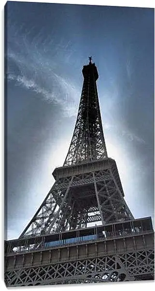 Постер на подрамнике - Эйфелева башня