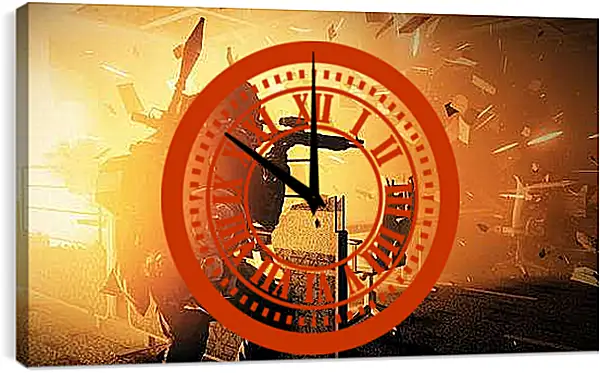 Часы картина - Battlefield 3