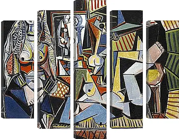 Модульная картина - Алжирские женщины. Пабло Пикассо