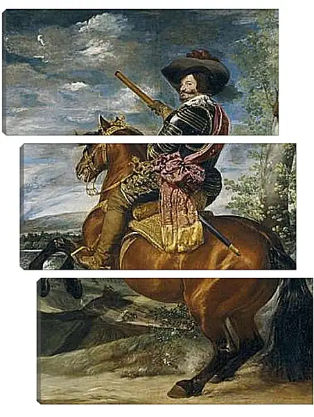 Модульная картина - Gaspar de Guzman Count-Duke of Olivares. Диего Веласкес