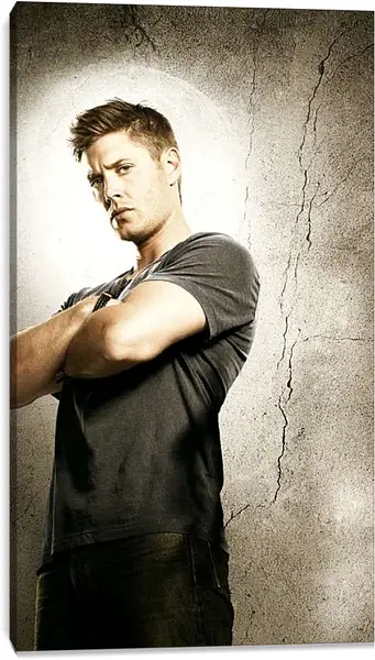Постер на подрамнике - Дженсен Эклс. Jensen Ackles