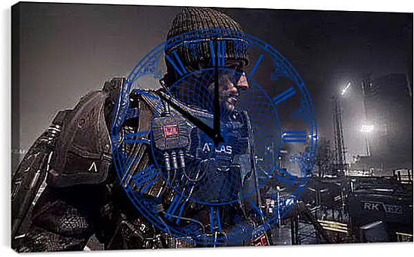 Часы картина - Call Of Duty: Advanced Warfare