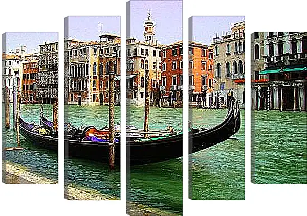 Модульная картина - Канал Венеции