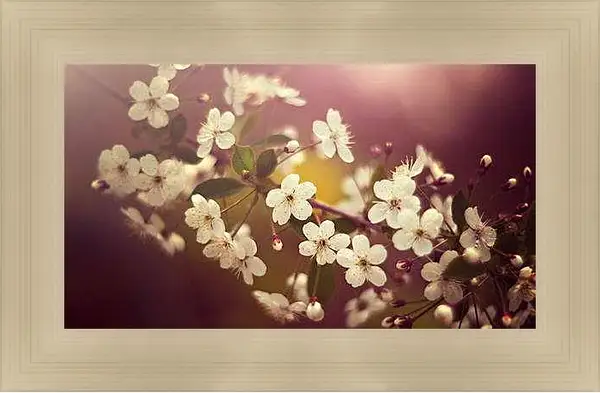 Картина в раме - Весна