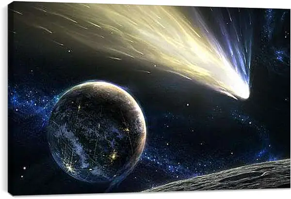 Постер на подрамнике - Космос