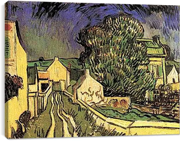 Постер на подрамнике - Дом Пере Пилона. Винсент Ван Гог