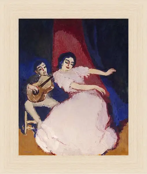 Картина в раме - Антония Ла Кокинера. Кес ван Донген