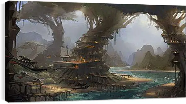 Постер на подрамнике - Star Wars: The Force Unleashed