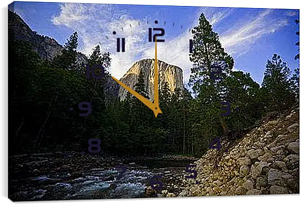 Часы картина - Природа