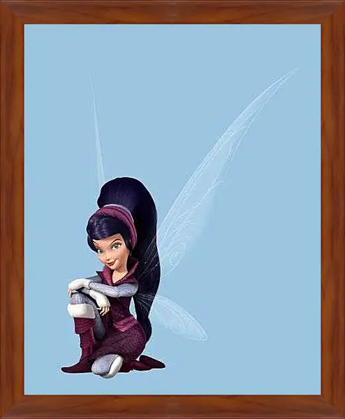 Картина в раме - Феи