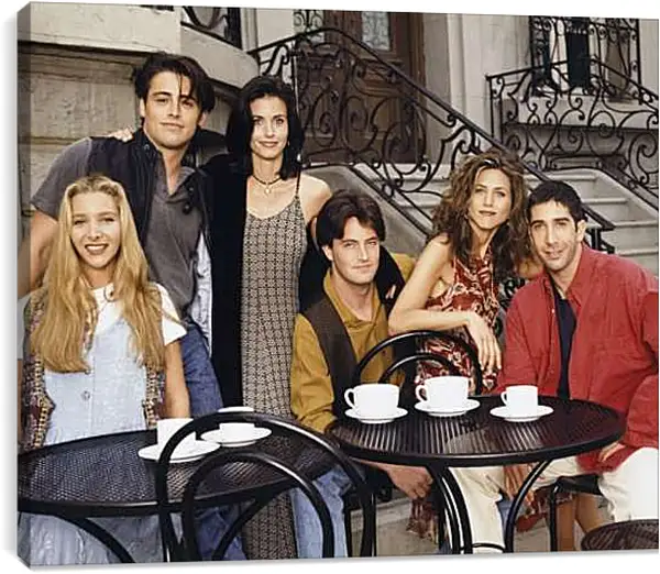 Постер на подрамнике - Друзья. Friends