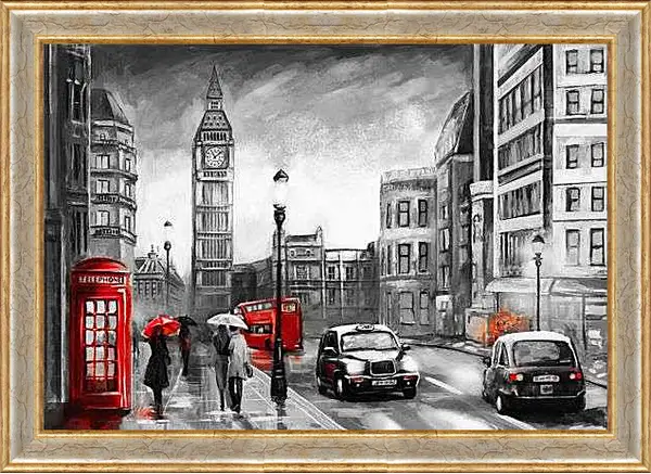 Картина в раме - Такси Лондон