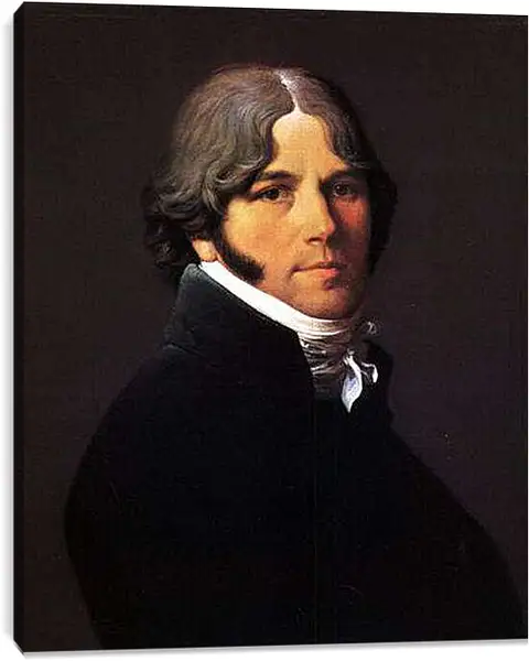 Постер на подрамнике - Portrait of Jean Marie Joseph Ingres. Жан Огюст Доминик Энгр