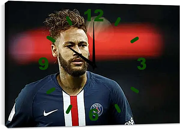 Часы картина - Неймар. Neymar