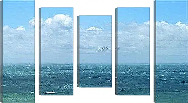 Модульная картина - Шторм на море