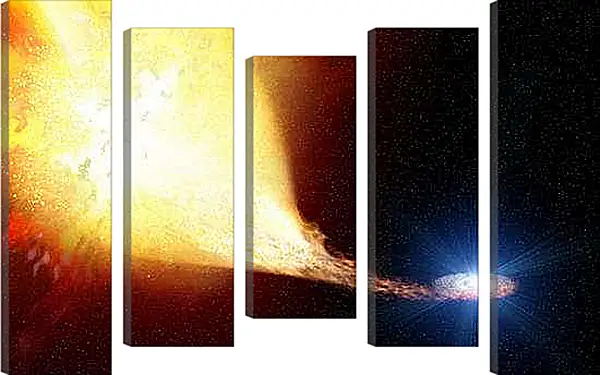 Модульная картина - Космос