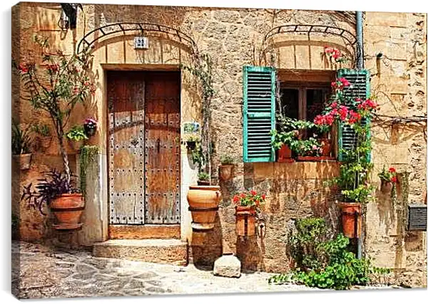 Постер на подрамнике - Улица Испании