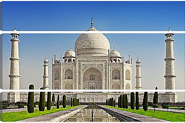 Модульная картина - Тадж-Махал 3. Индия