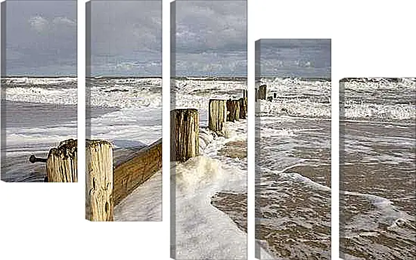 Модульная картина - Зима