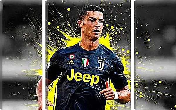 Модульная картина - Криштиану Роналду (Cristiano Ronaldo)