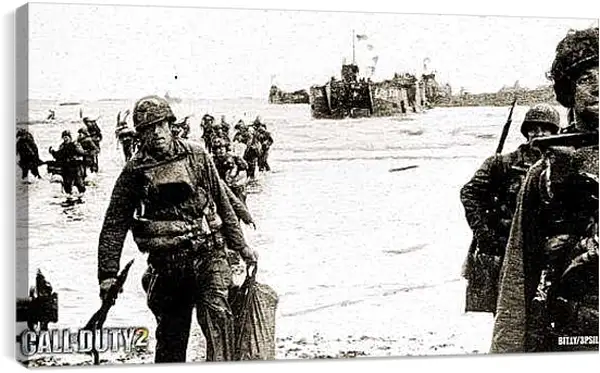 Постер на подрамнике - Call Of Duty 2