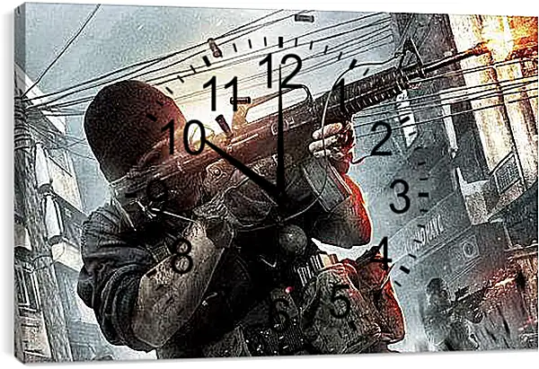 Часы картина - Call Of Duty