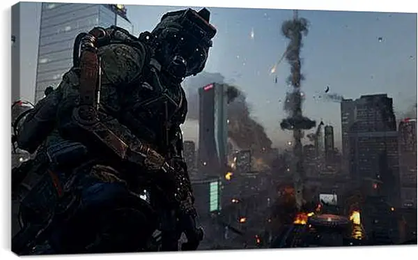 Постер на подрамнике - Call Of Duty: Advanced Warfare