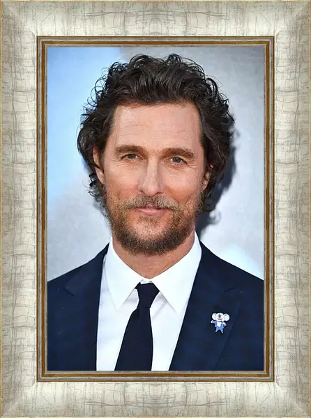 Картина в раме - Мэттью Макконахи. Matthew McConaughey