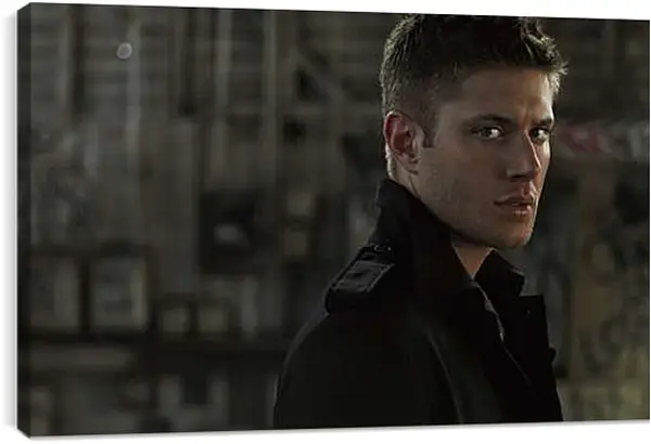 Постер на подрамнике - Дженсен Эклс. Jensen Ackles
