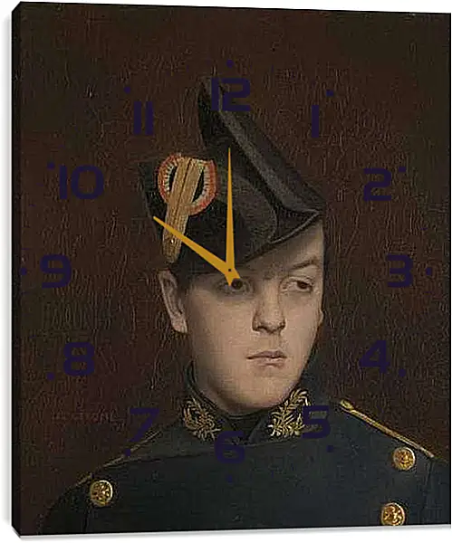 Часы картина - Portrait of Armand Gerome. Жан-Леон Жером