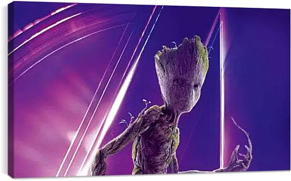 Постер на подрамнике - Мстители Война бесконечности