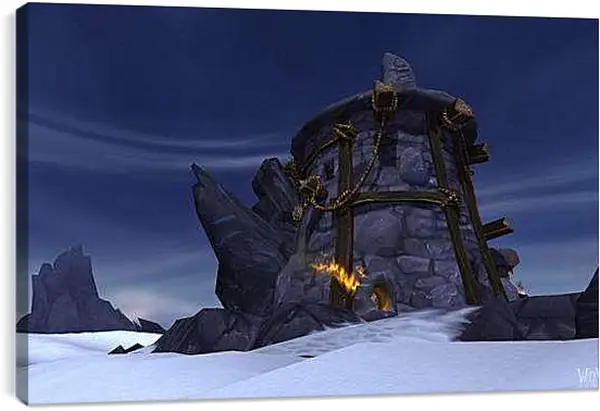 Постер на подрамнике - World Of Warcraft: Warlords Of Draenor