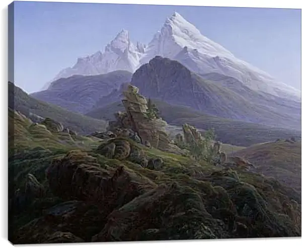 Постер на подрамнике - Вацманн. Каспар Давид Фридрих