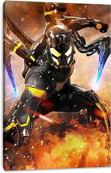 Постер на подрамнике - Человек Муравей