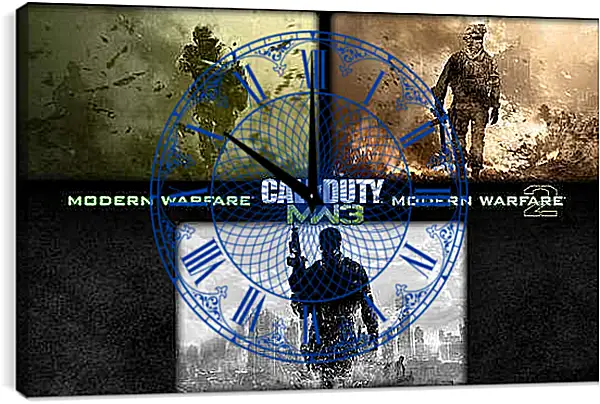 Часы картина - Call Of Duty