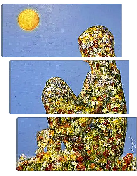 Модульная картина - Флора
