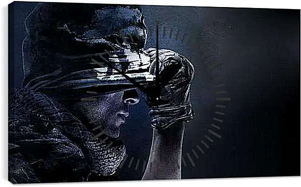 Часы картина - Call Of Duty: Ghosts