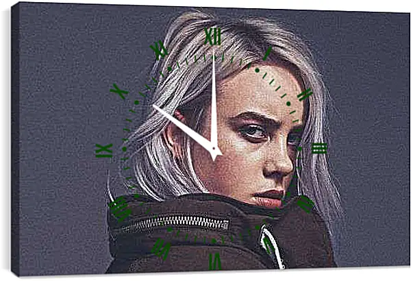 Часы картина - Билли Айлиш