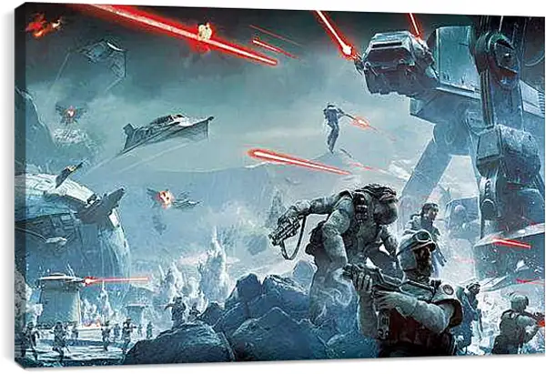 Постер на подрамнике - Star Wars Battlefront