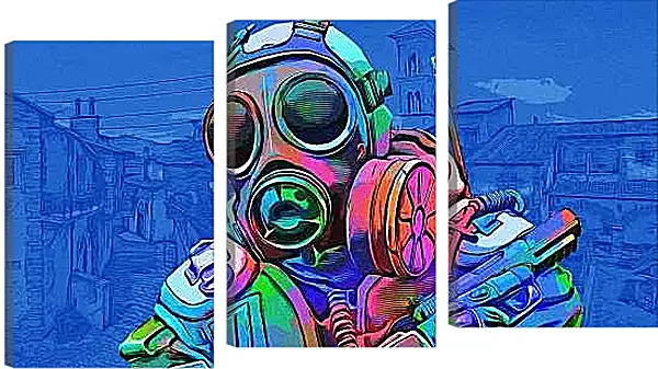 Модульная картина - CS Toxic