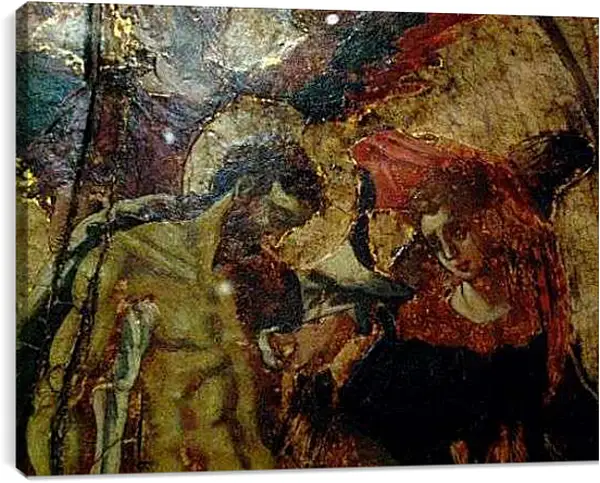 Постер на подрамнике - Pieta. Эль Греко