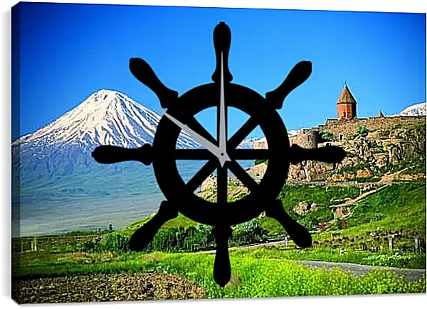 Часы картина - Гора Арарат 3