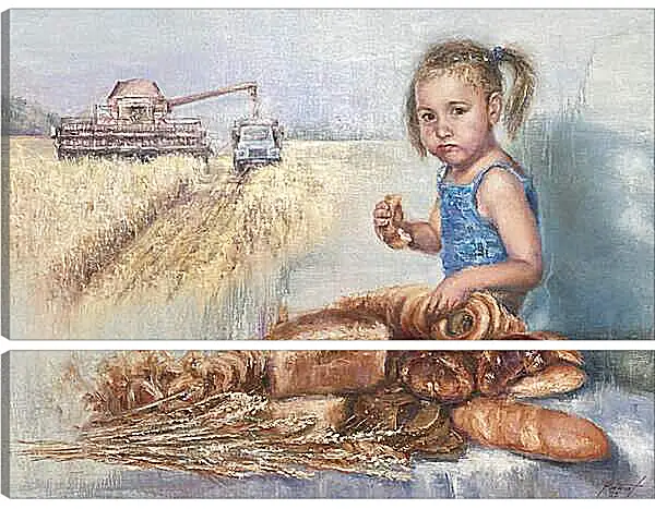 Модульная картина - Праздник хлеба