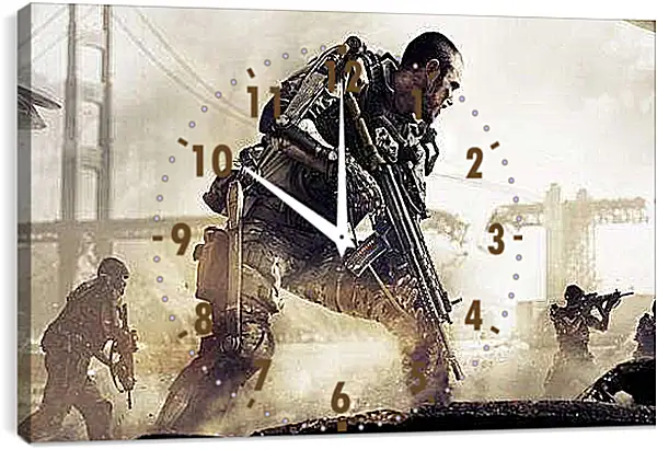 Часы картина - Call Of Duty: Advanced Warfare
