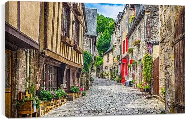 Постер на подрамнике - Улочка