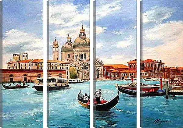 Модульная картина - Гранд Канал АРТ