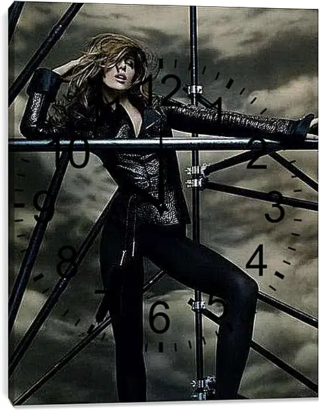 Часы картина - Кейт Бекинсейл. Kate Beckinsale